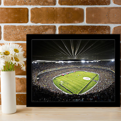 Estadio Jalisco Football Stadium, Stadium Canvas, Sport Art, Gift for him, Framed Art Print Wall Decor, Picture Framed