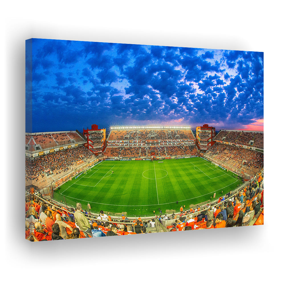 Estadio Libertadores de America, Stadium Canvas, Sport Art, Gift for him, Man Cave Decor, Art Print, Canvas Print Wall Art