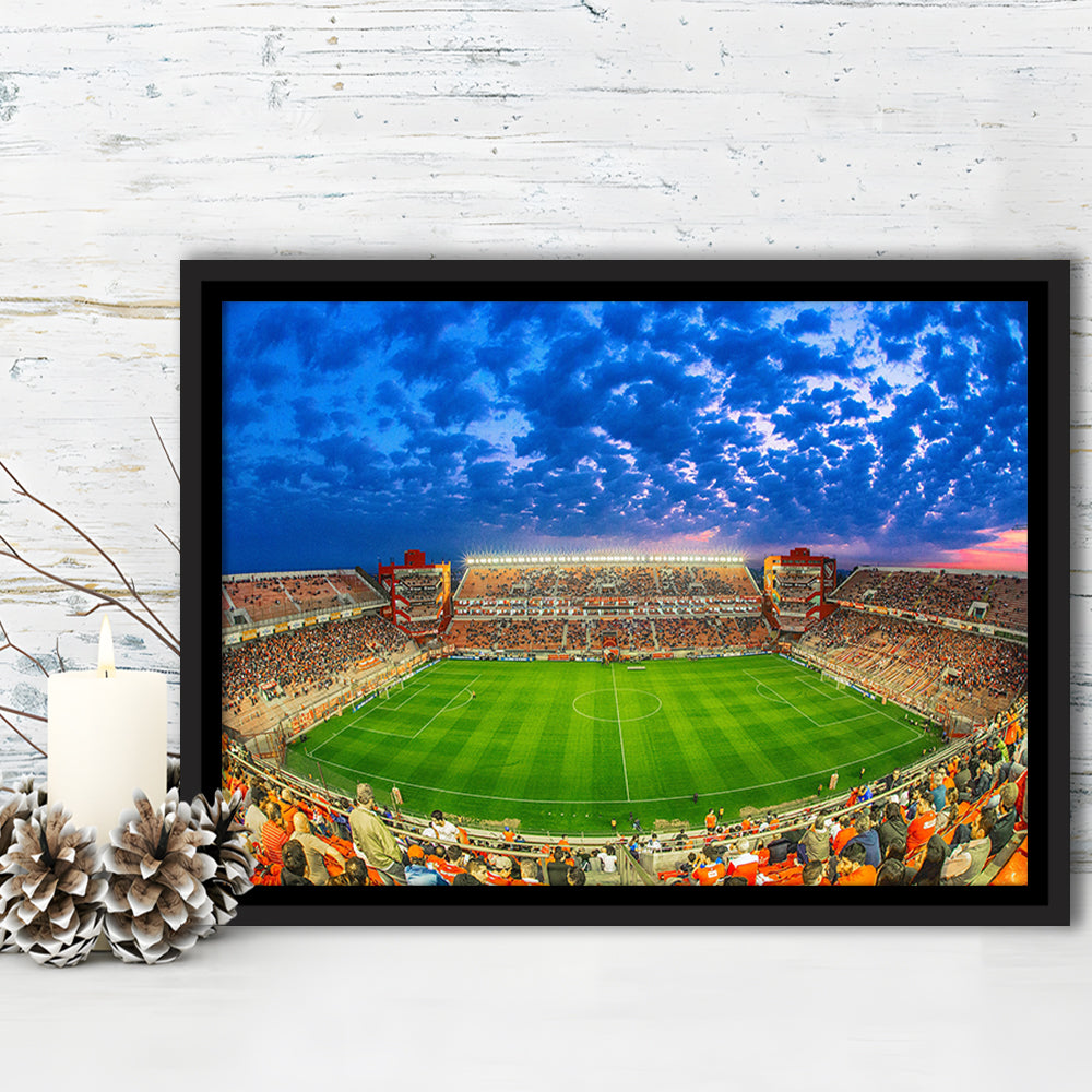Estadio Libertadores de America, Stadium Canvas, Sport Art, Framed Canvas Print Wall Art, Floating Frame