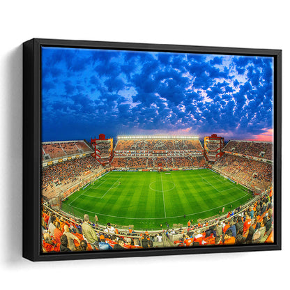 Estadio Libertadores de America, Stadium Canvas, Sport Art, Framed Canvas Print Wall Art, Floating Frame