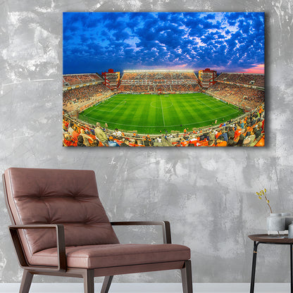 Estadio Libertadores de America, Stadium Canvas, Sport Art, Gift for him, Man Cave Decor, Art Print, Canvas Print Wall Art