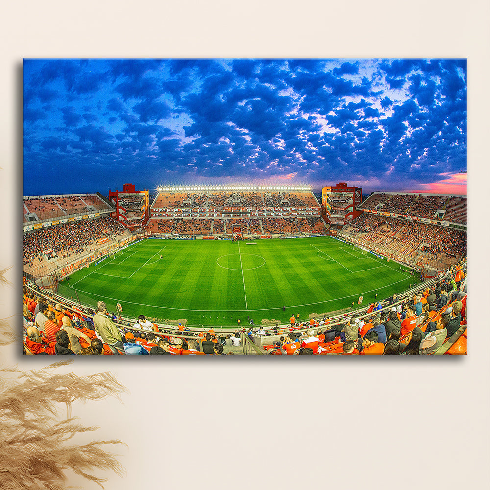 Estadio Libertadores de America, Stadium Canvas, Sport Art, Gift for him, Man Cave Decor, Art Print, Canvas Print Wall Art