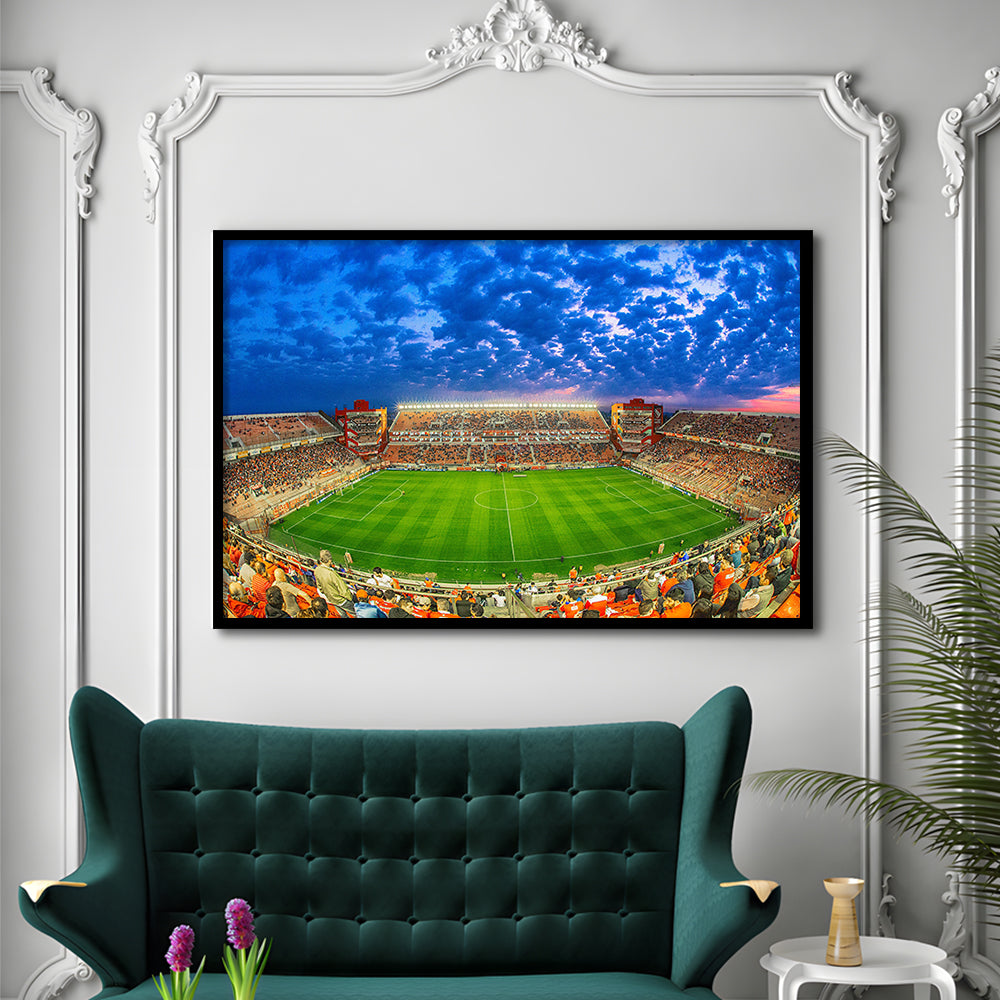 Estadio Libertadores de America, Stadium Canvas, Sport Art, Gift for him, Framed Art Print Wall Decor, Picture Framed