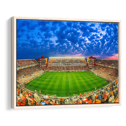 Estadio Libertadores de America, Stadium Canvas, Sport Art, Framed Canvas Print Wall Art, Floating Frame