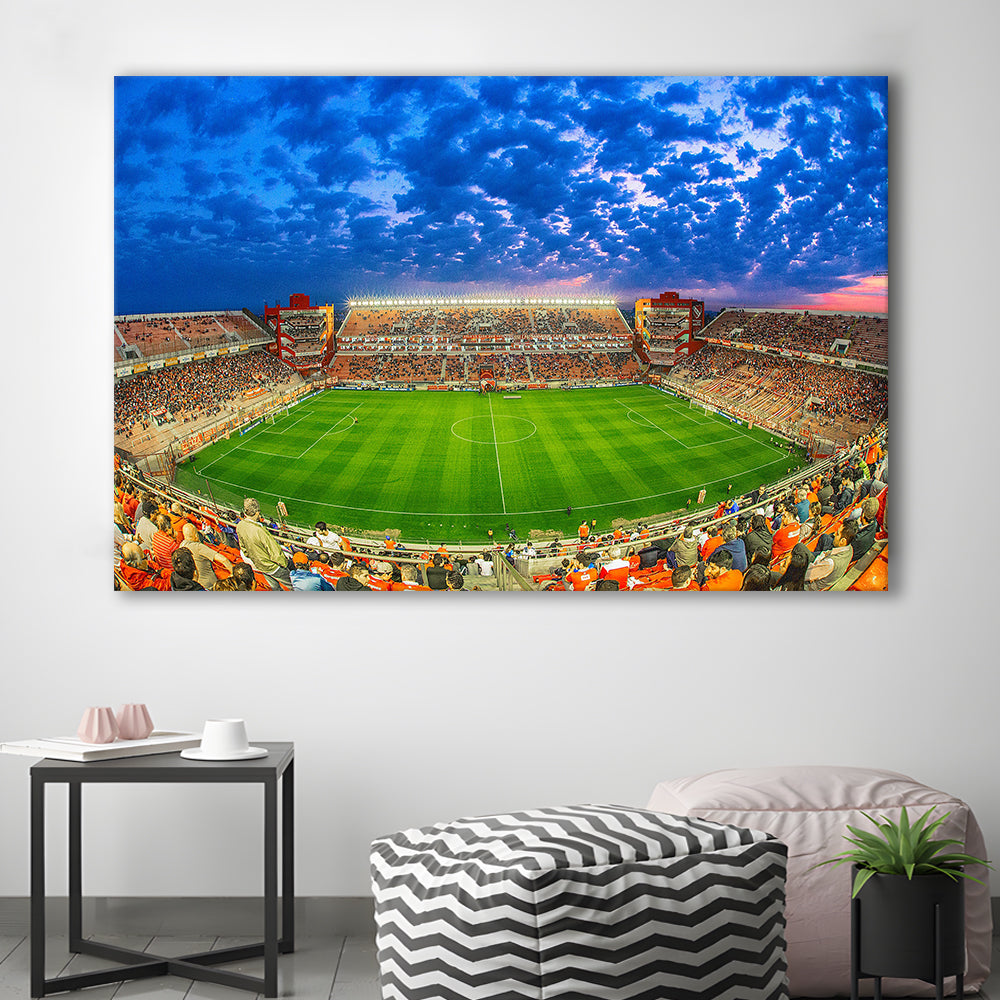Estadio Libertadores de America, Stadium Canvas, Sport Art, Gift for him, Man Cave Decor, Art Print, Canvas Print Wall Art