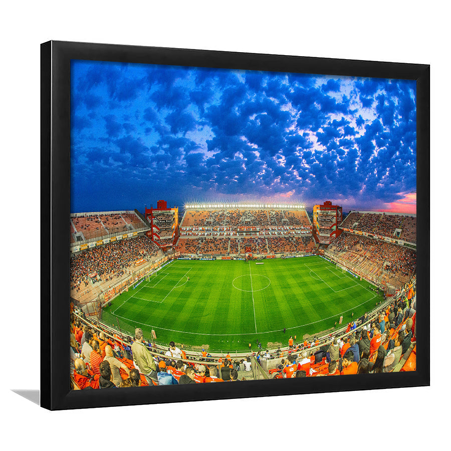 Estadio Libertadores de America, Stadium Canvas, Sport Art, Gift for him, Framed Art Print Wall Decor, Picture Framed