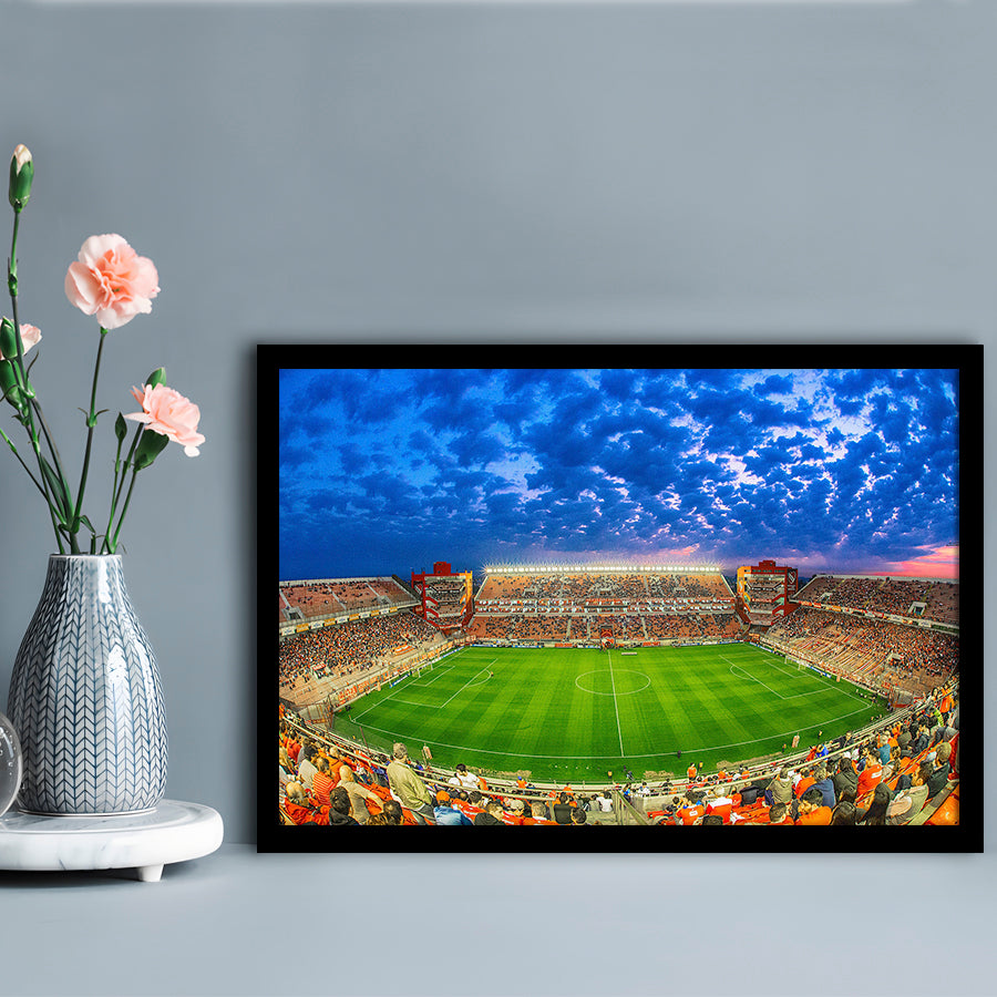 Estadio Libertadores de America, Stadium Canvas, Sport Art, Gift for him, Framed Art Print Wall Decor, Picture Framed