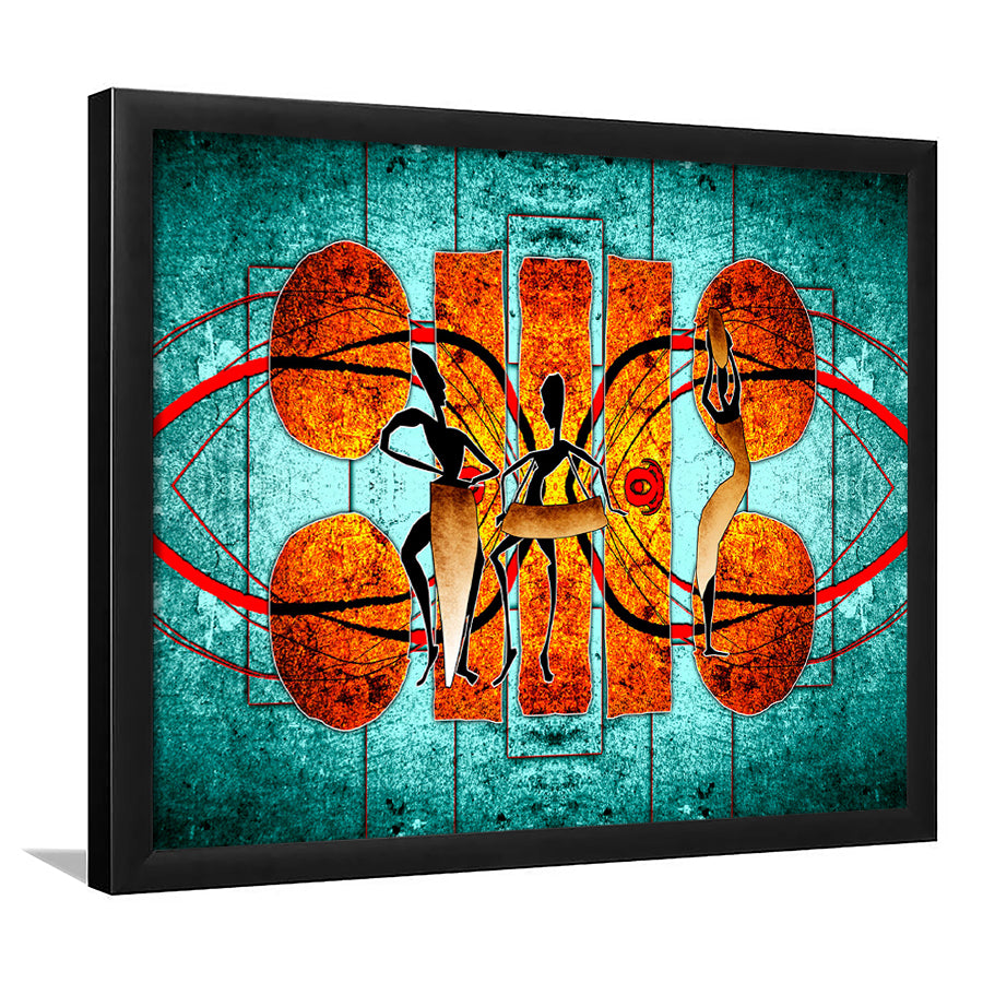 Ethnic canvas print African African Ethnic wall decor African, Framed Art Print Wall Decor, Picture Framed