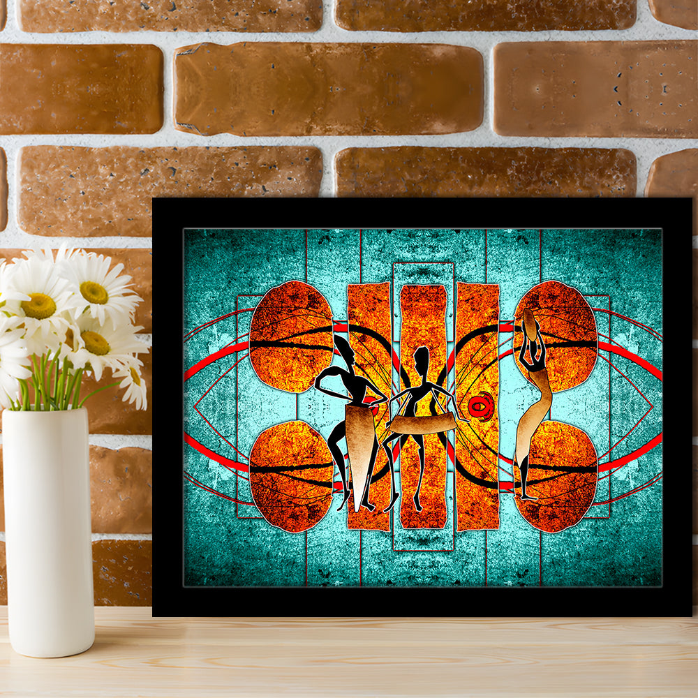 Ethnic canvas print African African Ethnic wall decor African, Framed Art Print Wall Decor, Picture Framed