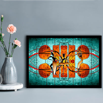 Ethnic canvas print African African Ethnic wall decor African, Framed Art Print Wall Decor, Picture Framed