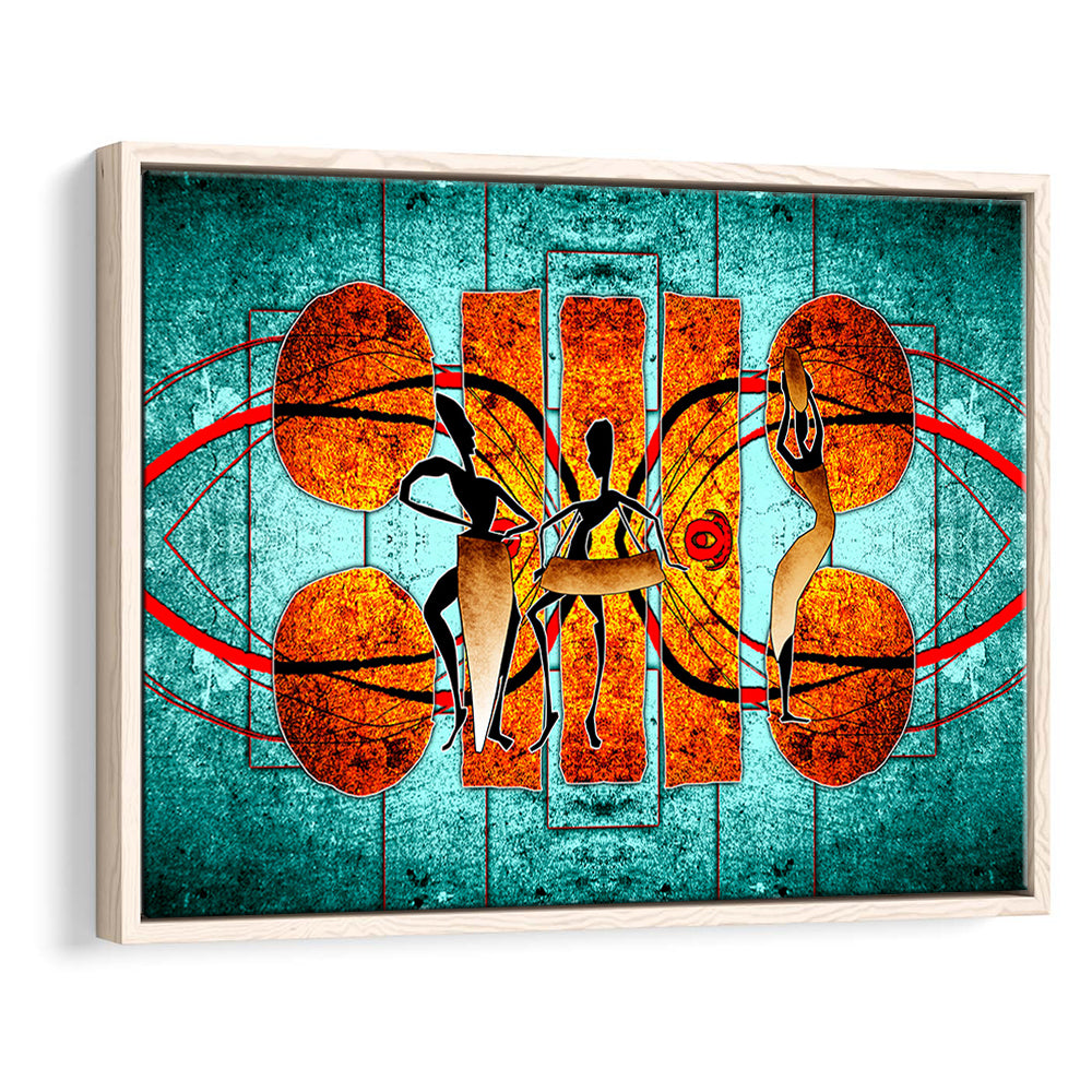 Ethnic Canvas Print African African Ethnic Wall Decor African, Framed Canvas Print Wall Art, Floating Frame