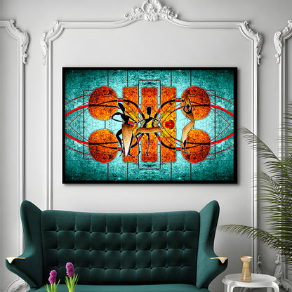 Ethnic canvas print African African Ethnic wall decor African, Framed Art Print Wall Decor, Picture Framed