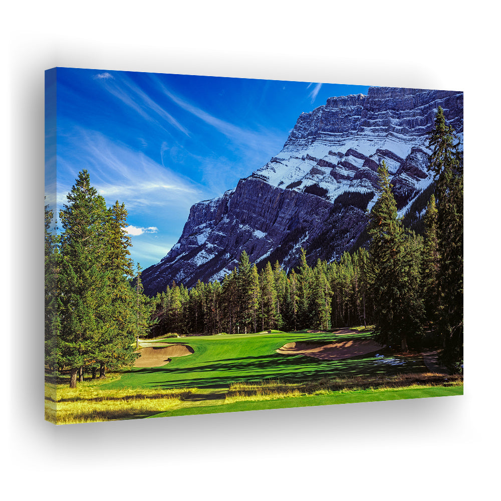 Fairmont Banff Springs Golf Course, Stanley Thompson Course Hole 02,Canada, Golf Art Print