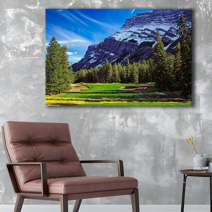 Fairmont Banff Springs Golf Course, Stanley Thompson Course Hole 02,Canada, Golf Art Print
