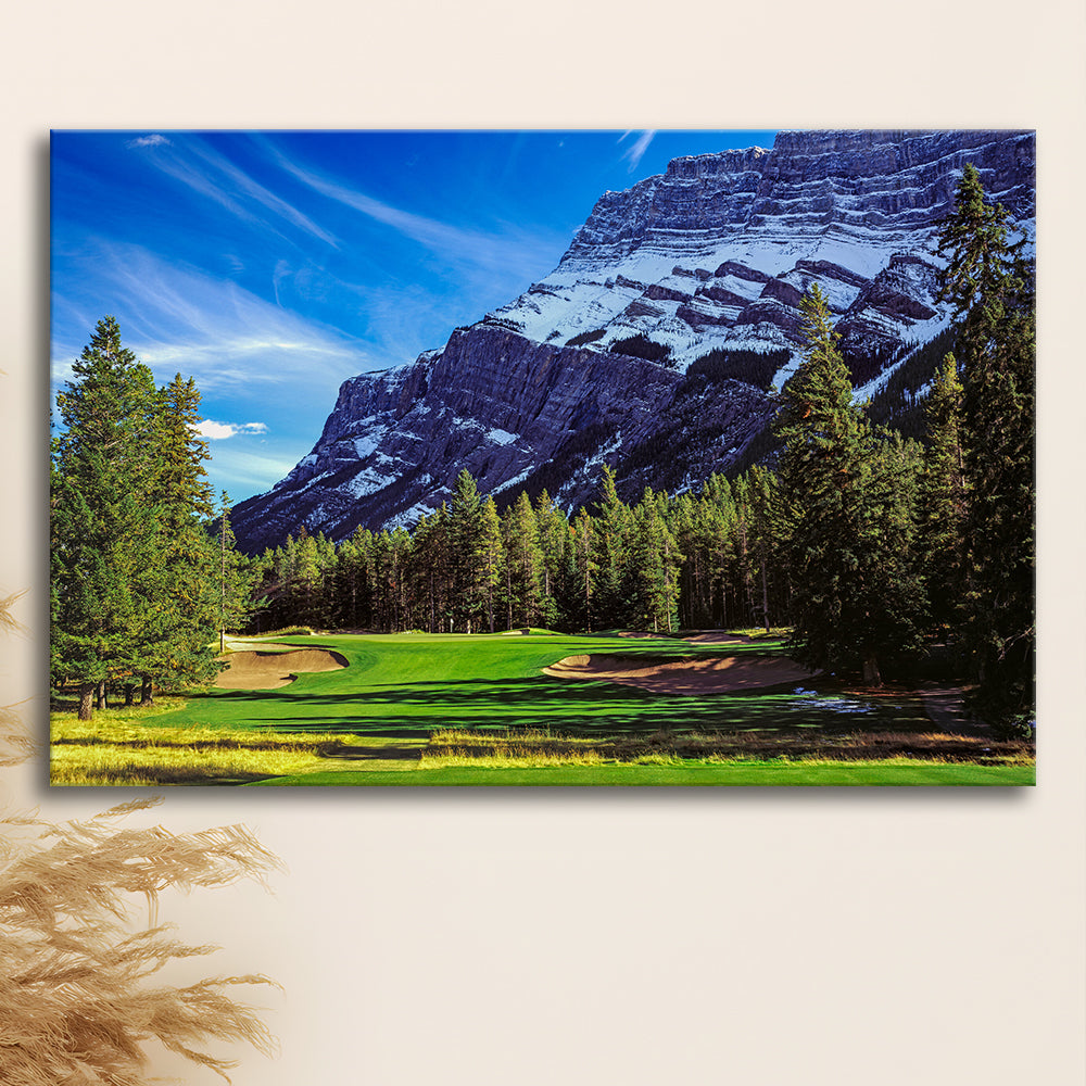 Fairmont Banff Springs Golf Course, Stanley Thompson Course Hole 02,Canada, Golf Art Print