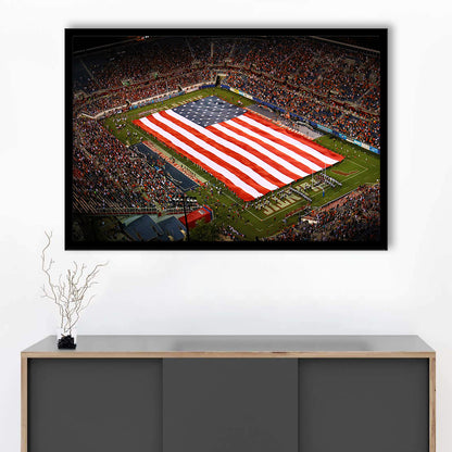 Fau stadium in Florida, Stadium Canvas, Sport Art, Gift for him, Framed Art Print Wall Decor, Picture Framed