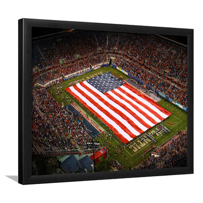 Fau stadium in Florida, Stadium Canvas, Sport Art, Gift for him, Framed Art Print Wall Decor, Picture Framed