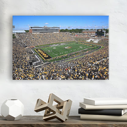 Faurot field at Memorial Stadium, Stadium Canvas, Sport Art, Gift for him, Man Cave Decor, Art Print, Canvas Print Wall Art