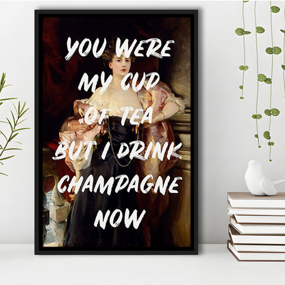 Feminist Art, Quotes, Gift For Her, Quote Print, Feminist Gifts, Framed Canvas Prints Wall Art