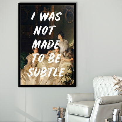 Feminist Print, Framed Picture Print,, Framed Art Prints Wall Decor