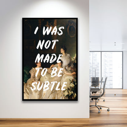 Feminist Print, Framed Picture Print,, Framed Art Prints Wall Decor