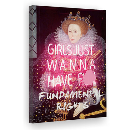 Feminist Wall Art Print, Feminist Wall Art, Gift For Her, Quote Print, Feminist Gifts, Canvas Prints Wall Art