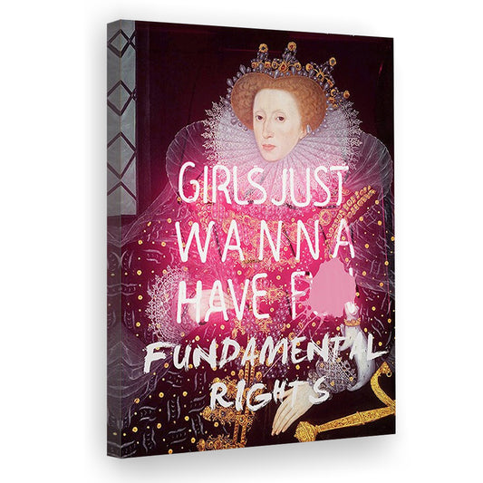 Feminist Wall Art Print, Feminist Wall Art, Gift For Her, Quote Print, Feminist Gifts, Canvas Prints Wall Art