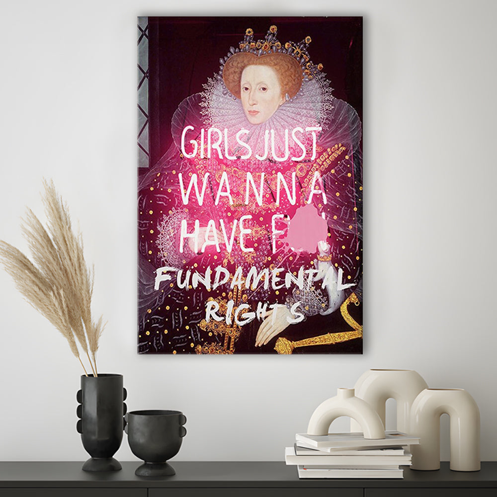 Feminist Wall Art Print, Feminist Wall Art, Gift For Her, Quote Print, Feminist Gifts, Canvas Prints Wall Art