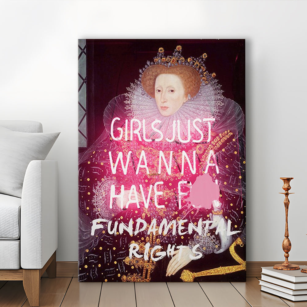 Feminist Wall Art Print, Feminist Wall Art, Gift For Her, Quote Print, Feminist Gifts, Canvas Prints Wall Art