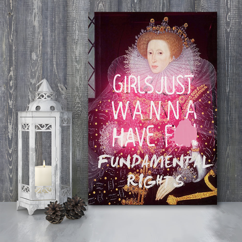 Feminist Wall Art Print, Feminist Wall Art, Gift For Her, Quote Print, Feminist Gifts, Canvas Prints Wall Art
