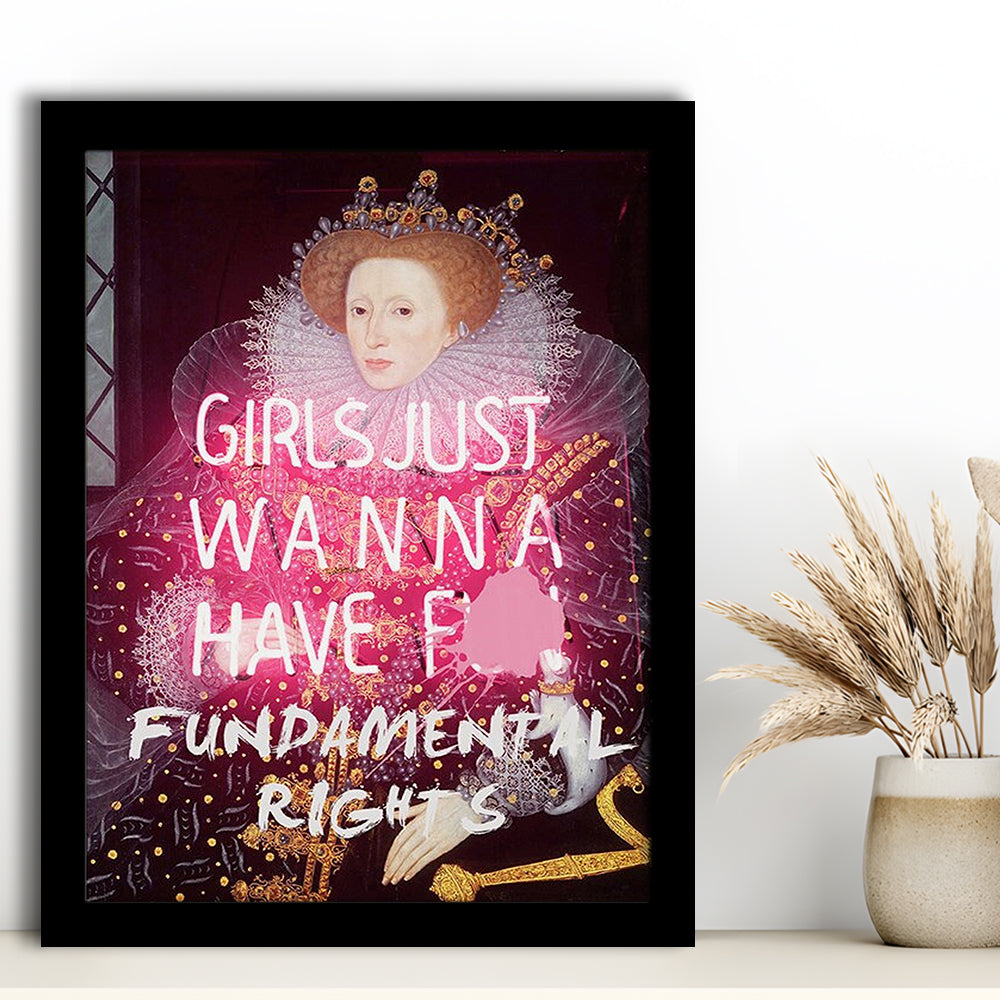 Feminist Wall Art Print, Feminist Wall Art, Gift For Her, Quote Print, Feminist Gifts, Framed Art Prints Wall Decor
