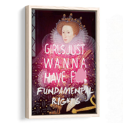Feminist Wall Art Print, Feminist Wall Art, Gift For Her, Quote Print, Feminist Gifts, Framed Canvas Prints Wall Art