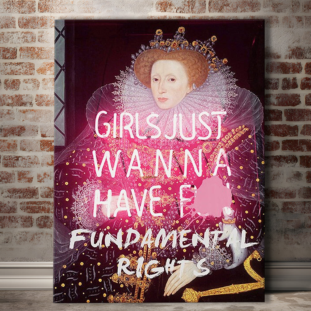 Feminist Wall Art Print, Feminist Wall Art, Gift For Her, Quote Print, Feminist Gifts, Canvas Prints Wall Art