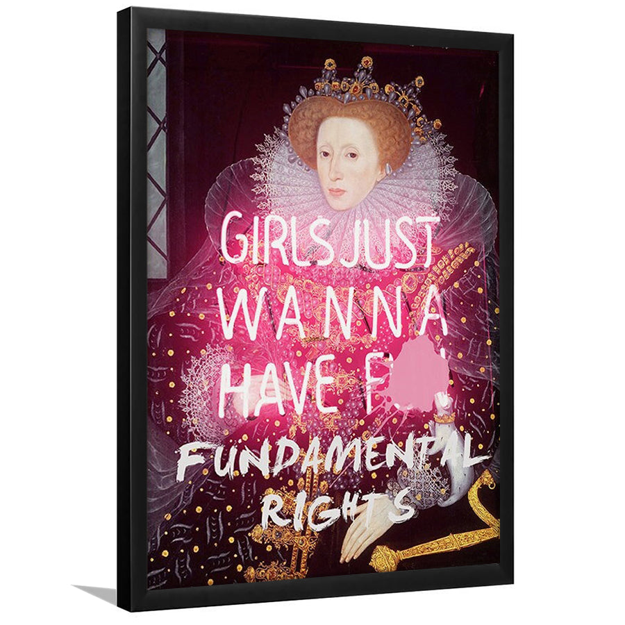 Feminist Wall Art Print, Feminist Wall Art, Gift For Her, Quote Print, Feminist Gifts, Framed Art Prints Wall Decor