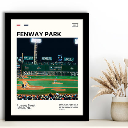 Fenway Park Print,  Stadium Art, Gifts for him, Sport Art, Framed Art Print Wall Decor