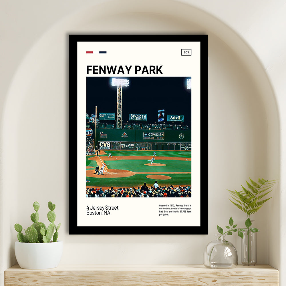 Fenway Park Print,  Stadium Art, Gifts for him, Sport Art, Framed Art Print Wall Decor