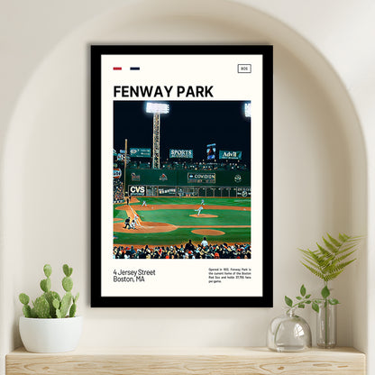 Fenway Park Print,  Stadium Art, Gifts for him, Sport Art, Framed Art Print Wall Decor
