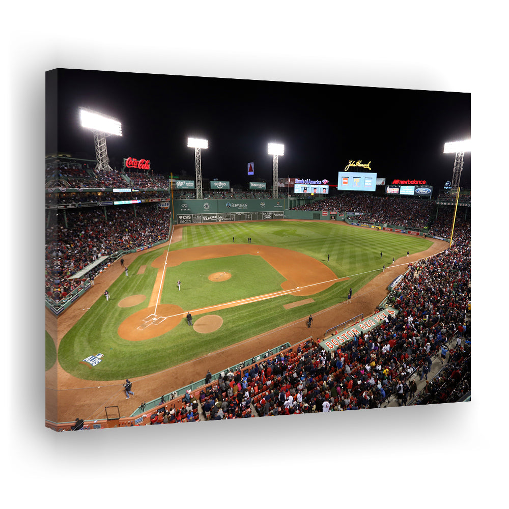 Fenway Park in Boston, Stadium Canvas, Sport Art, Gift for him, Man Cave Decor, Art Print, Canvas Print Wall Art