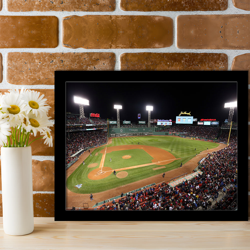 Fenway Park in Boston, Stadium Canvas, Sport Art, Gift for him, Framed Art Print Wall Decor, Picture Framed