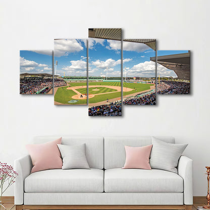 Fenway South Park in Fort Myers, Stadium Canvas, Sport Art, Gift for him, 5 Panel, Large Canvas, Canvas Print Wall Art