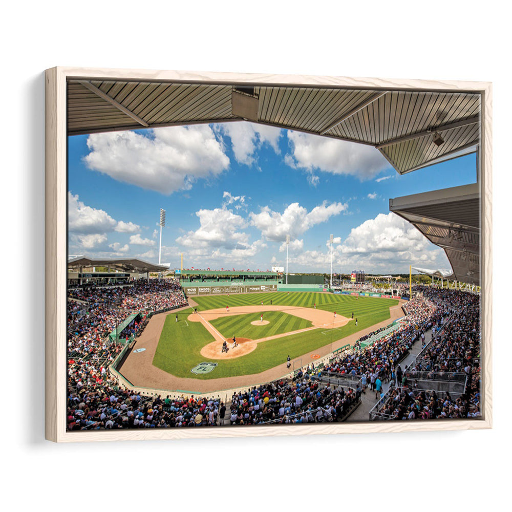 Fenway South Park in Fort Myers, Stadium Canvas, Sport Art, Framed Canvas Print Wall Art, Floating Frame