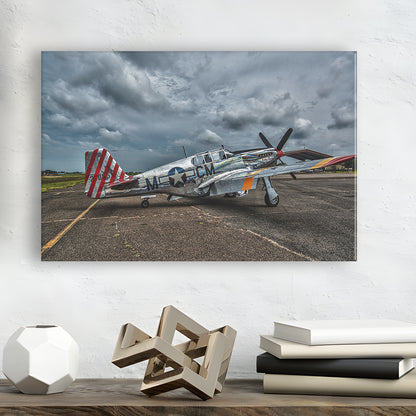 Fighter North American P 51 BC Mustang Wall Art, Mustang Wall Decor, Plane Wall Art Decor, Cavas Print Wall Art Hom Decor