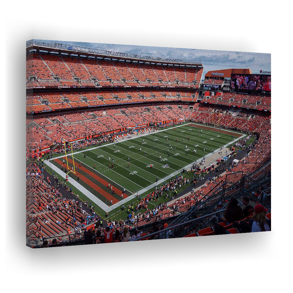 First Energy Stadium, Stadium Canvas, Sport Art, Gift for him, Man Cave Decor, Art Print, Canvas Print Wall Art
