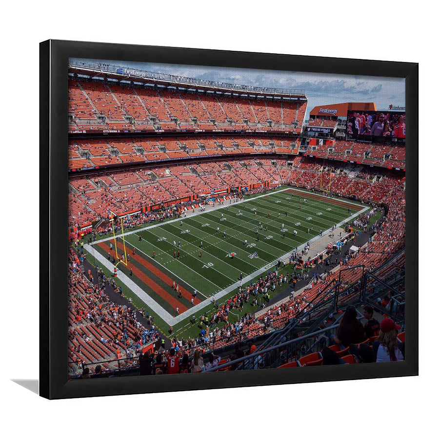 First Energy Stadium, Stadium Canvas, Sport Art, Gift for him, Framed Art Print Wall Decor, Picture Framed