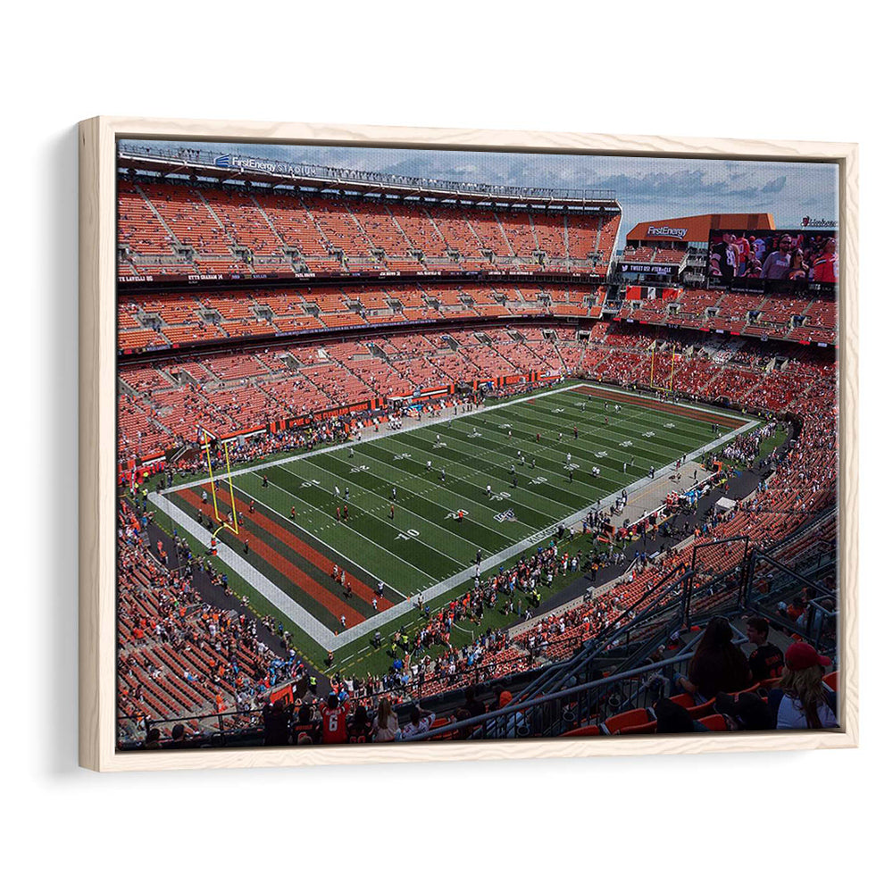 First Energy Stadium, Stadium Canvas, Sport Art, Framed Canvas Print Wall Art, Floating Frame