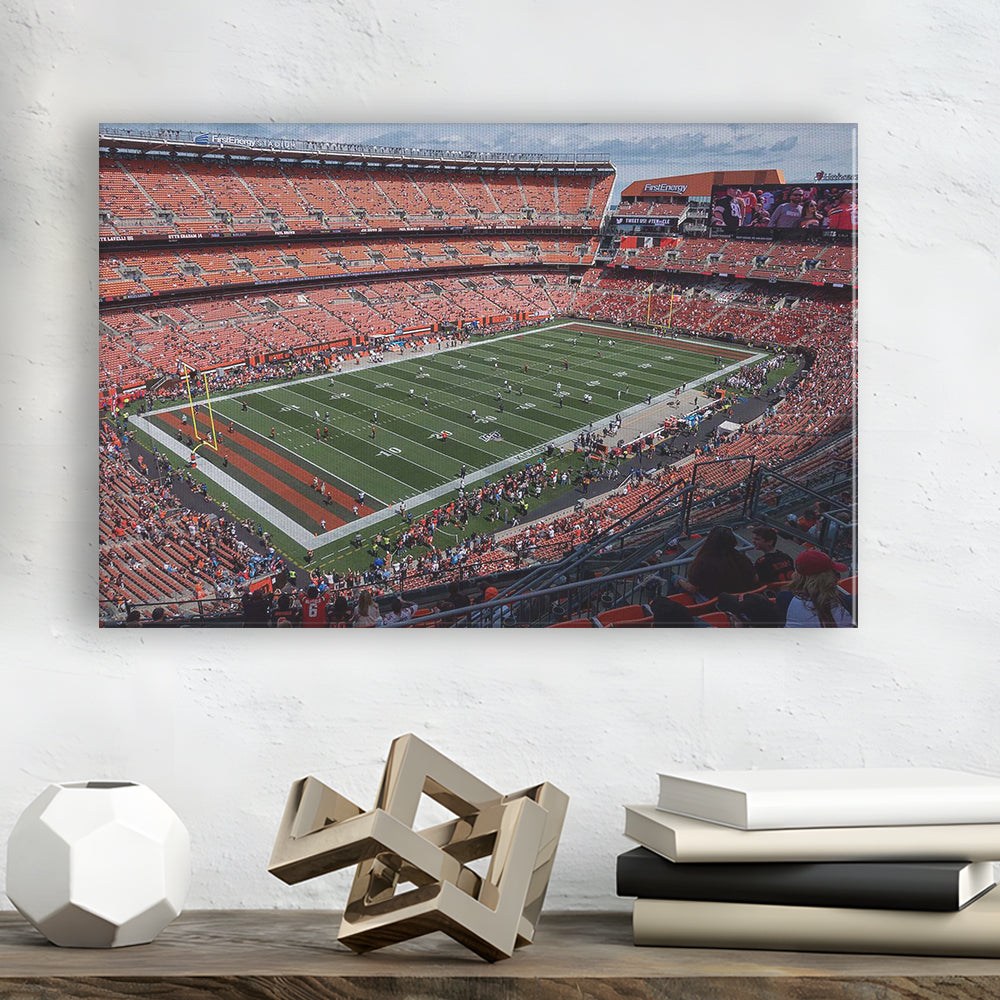 First Energy Stadium, Stadium Canvas, Sport Art, Gift for him, Man Cave Decor, Art Print, Canvas Print Wall Art