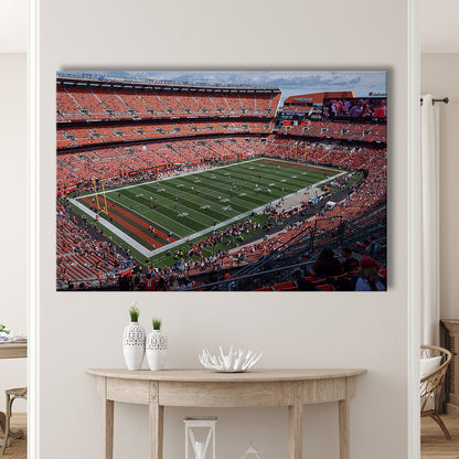 First Energy Stadium, Stadium Canvas, Sport Art, Gift for him, Man Cave Decor, Art Print, Canvas Print Wall Art
