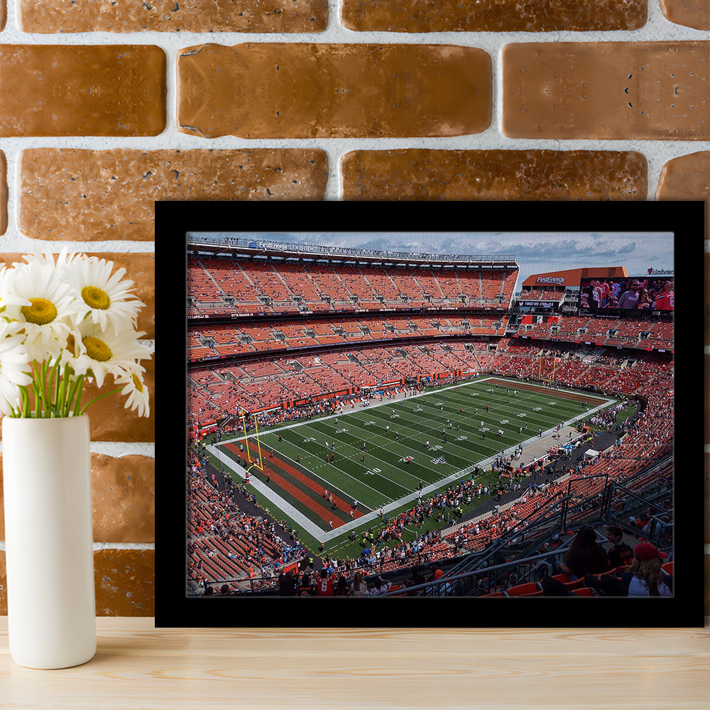 First Energy Stadium, Stadium Canvas, Sport Art, Gift for him, Framed Art Print Wall Decor, Picture Framed