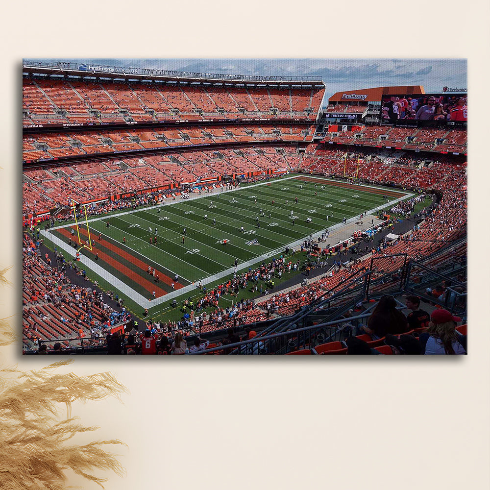 First Energy Stadium, Stadium Canvas, Sport Art, Gift for him, Man Cave Decor, Art Print, Canvas Print Wall Art