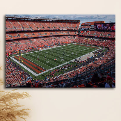 First Energy Stadium, Stadium Canvas, Sport Art, Gift for him, Man Cave Decor, Art Print, Canvas Print Wall Art